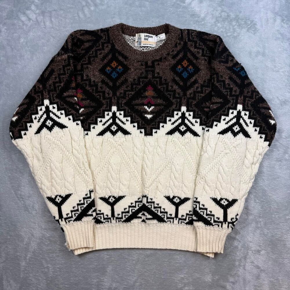 London-fog Men's multi Jumper